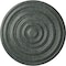 Ekena Millwork Carton Ceiling Medallion (For Canopies up to 2 5/8"), 12 5/8"OD x 1"P, Athenian Green Crackle CM13CAAGC - alternate 1
